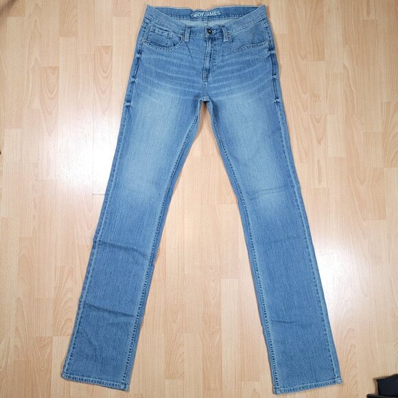 Cody James Lightwash Tall Jeans Men's Size 35x41 Denim Western Cowboy Long Pants
